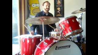 Drum Lesson John Bonham Triplets [upl. by Kisor131]