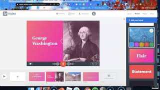 Adobe Spark Student Video Tutorial [upl. by Gretal]