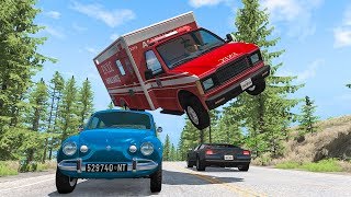 Traffic Crashes 1  BeamNG DRIVE  SmashChan [upl. by Aniret]