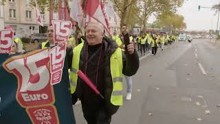 Warnstreik bei McDonalds und burgerking [upl. by Bailey]