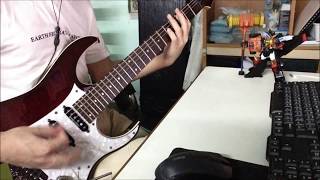 【TAB譜】【勇者王ガオガイガーＯＰ】遠藤正明 勇者王誕生！Guitar Cover [upl. by Barden578]