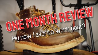 Whites C350CS Boot in Cinnamon Waxed Flesh 1 Month Review [upl. by Rambort1]