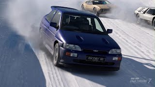 Gran Turismo 7  Ford Escort RS Cosworth 92 [upl. by Ardnu320]