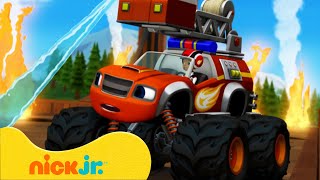 Blaze and the Monster Machines  FeuerwehrautoBlaze to the Rescue  Nick Jr Deutschland [upl. by Auhsohey]