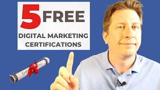 5 of the Best Free Digital Marketing Certifications in 2024 [upl. by Liborio]