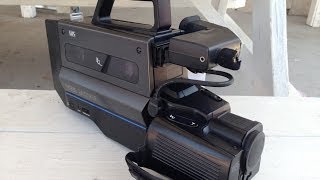 1987 Sears VHS movie camcorder Unpacking and repair [upl. by Aramoj]