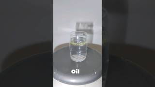 Hydrophobicity of Oil  shorts science [upl. by Nosneh399]