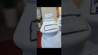 HDPE PE Laser Engraving Plastics How to laser mark on HDPE bottles lasermachine uvlasermarker [upl. by Brendan]