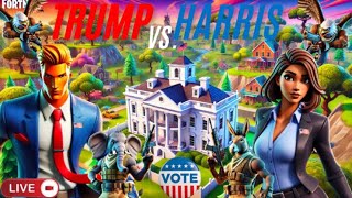 🔴LIVE  💥NEW💥 Fortnite President Skins Battle for The White House [upl. by Malkin]