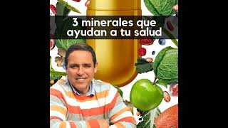 ✅ 3 MINERALES QUE AYUDARÁN A TU SALUD ✍🏼 [upl. by Hsoj]