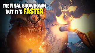 The Final Showdown Event but its FASTER  Fortnite [upl. by Ahsier]