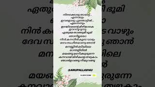 മനസ്സിൻ shorts music malayalam song youtubeshorts vineeth shobhana [upl. by Aserehs]