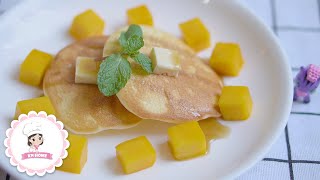 🥞 How To Make Pancakes Fluffy Pancake  Super Delicious TIKTOK FOOD recipe  KN Home 6 [upl. by Sink]