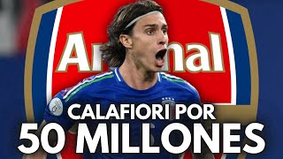 ¿QUIÉN ES RICCARDO CALAFIORI EL NUEVO ZURDO DEL ARSENAL [upl. by Nahgeem]