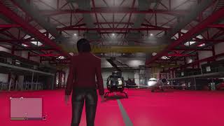 GTA V Online Smugglers Run Hangar Style Options [upl. by Ymmij490]