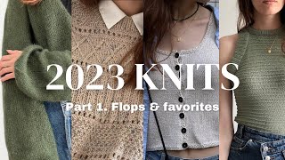 My 2023 knits first part of knitwear from the first full year of knitting [upl. by Older126]