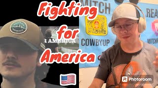 Thomas Mac Fighting For America Reaction [upl. by Afnin]