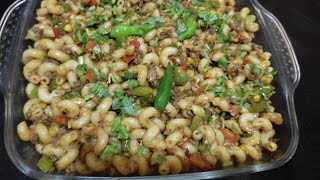 Qeema Veg Spicy Micronies  recipe  Alinas kitchen [upl. by Eahs446]