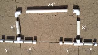 How to Build PVC Parallettes  PVC Parallel Bars [upl. by Yaja]