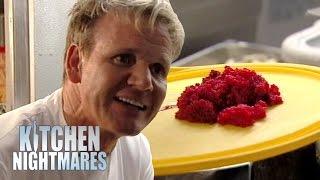 Fake Caviar Left in Fridge for 8 YEARS  Kitchen Nightmares [upl. by Owena744]