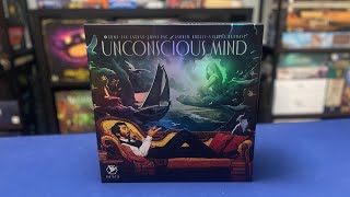 Unboxing Unconscious Mind Kickstarter All In [upl. by Gusta]