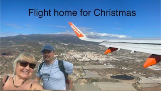 Tenerife flight to Bristol Xmas Eve [upl. by Lleynod]