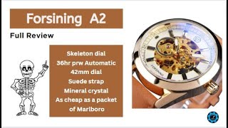 Forsining A2  Automatic skeleton dial [upl. by Silverman]