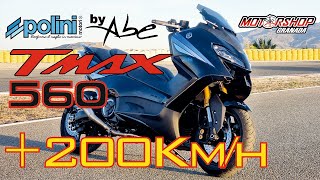 Nueva Tmax 560 a más de 200kmh [upl. by Gris553]