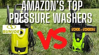 Top Amazon Pressure Washers Reviewed Headtohead [upl. by Clein]