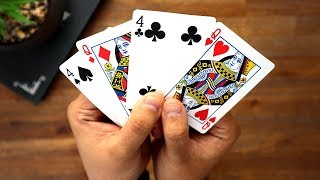 Easy Trick With 4 Cards  Magic Tutorial [upl. by Isleen]