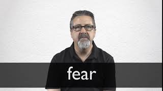 How to pronounce FEAR in British English [upl. by Dewain]