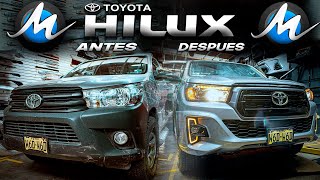 PROYECTO HILUX CABINA SIMPLE A ROCCO 2020 [upl. by Llerrej]