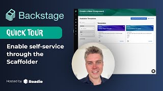 Spotify Backstage oneclick best practices with the Scaffolder [upl. by Nivalc65]