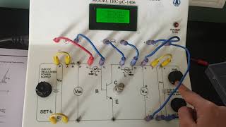 Transistor characteristics taking readings [upl. by Novak]