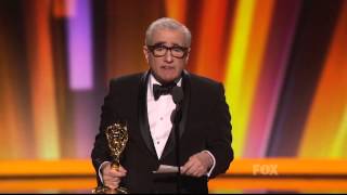 Martin Scorsese wins an Emmy at the 2011 Primetime Emmy Awards [upl. by Ximenes]