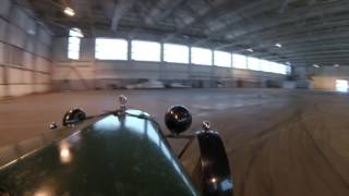 VSCC Winter Driving Tests 2016 Bicester Test 4  drivers eye view [upl. by Menedez38]