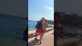 Spain Beach Lloret de Mar Tourist paradise [upl. by Nowaj358]