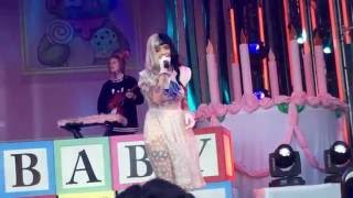 Melanie Martinez quotCRY BABYquot Jimmy Kimmel Live 62916 [upl. by Fraze309]