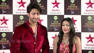 Shaheer and Akansha to host Red Carpet of Star Parivaar Awards [upl. by Marnie]