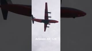 Antonov AN12B Cavok Air Jasionka Airport 2022 [upl. by Melburn]