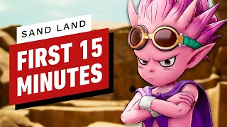 Sand Land The First 15 Minutes of Gameplay [upl. by Cohlette]