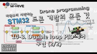 STM32 Drone programming from scratch 103 Double loop cascade PID control  Implementation 22 [upl. by Adaline]