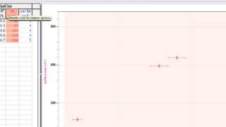 15 Graphs with Uncertainties in Logger Pro [upl. by Itnahs]