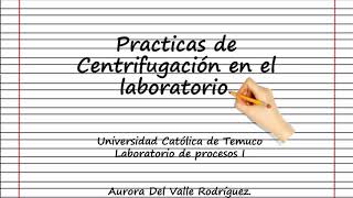 Centrifugación en el Laboratorio📚👩🏼‍🔬🧪 [upl. by Anet]