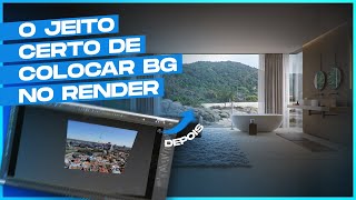 4 SEGREDOS PRA COLOCAR BACKGROUND NO RENDER  3DS MAX  ARCHVIZ [upl. by Rybma]