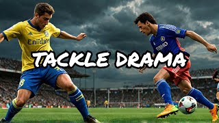 One is successful and other is unsuccessful tackle pes 6 gameplay [upl. by Xavler]