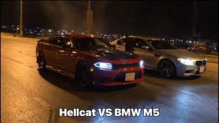 Hellcat VS BMW M5 🔥😍 [upl. by Cecilia367]