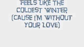 It Feels Like The Coldest Winter  Matt Cab  Lyrics [upl. by Dielle775]