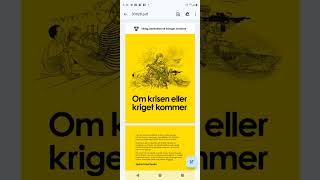 Om krisen eller kriget kommer sverige krisen krig kriget förberedelse [upl. by Nihcas20]