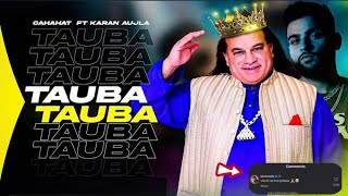 Chahat Fateh Ali khan New Song 😍 Toba Toba Chahat Fateh Ali khan  Karen Aujla Reply 😱 [upl. by Pantin680]